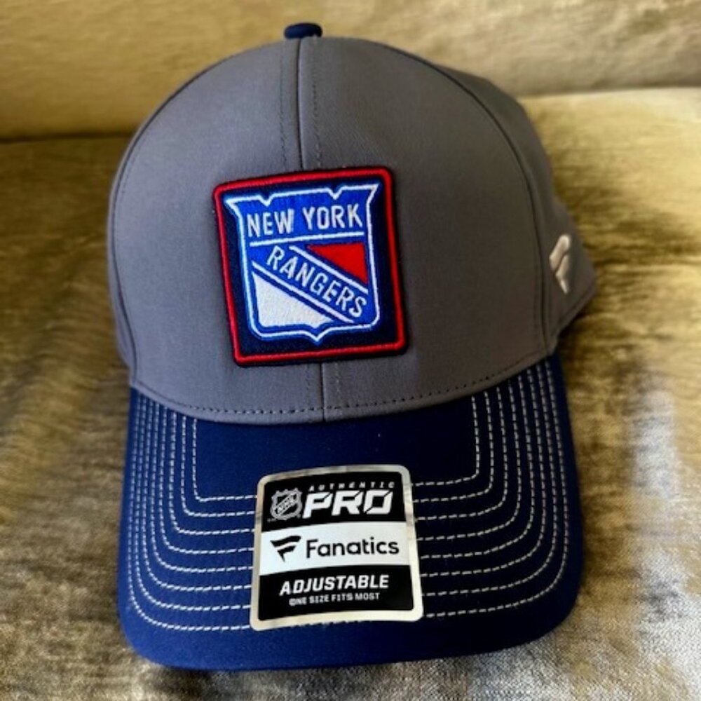 Fanatics NY Rangers cap.  New, never worn. Adjustable.